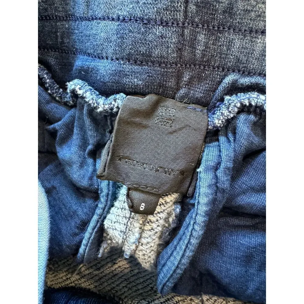 Givenchy Kids logo print blue joggers